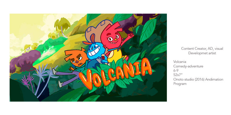 Volcania animated tv series comedy and adventure