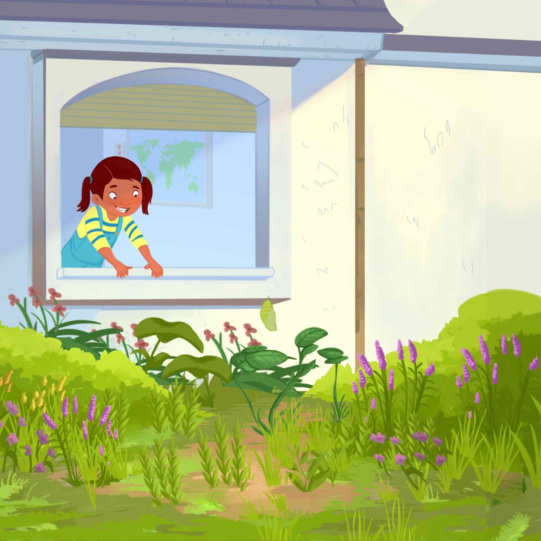 Children's Book Illustrator Junipers Butterfly Garden