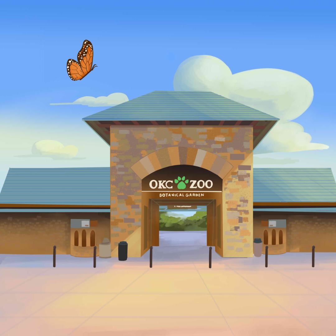 Children's Book Illustrator Junipers Butterfly Garden