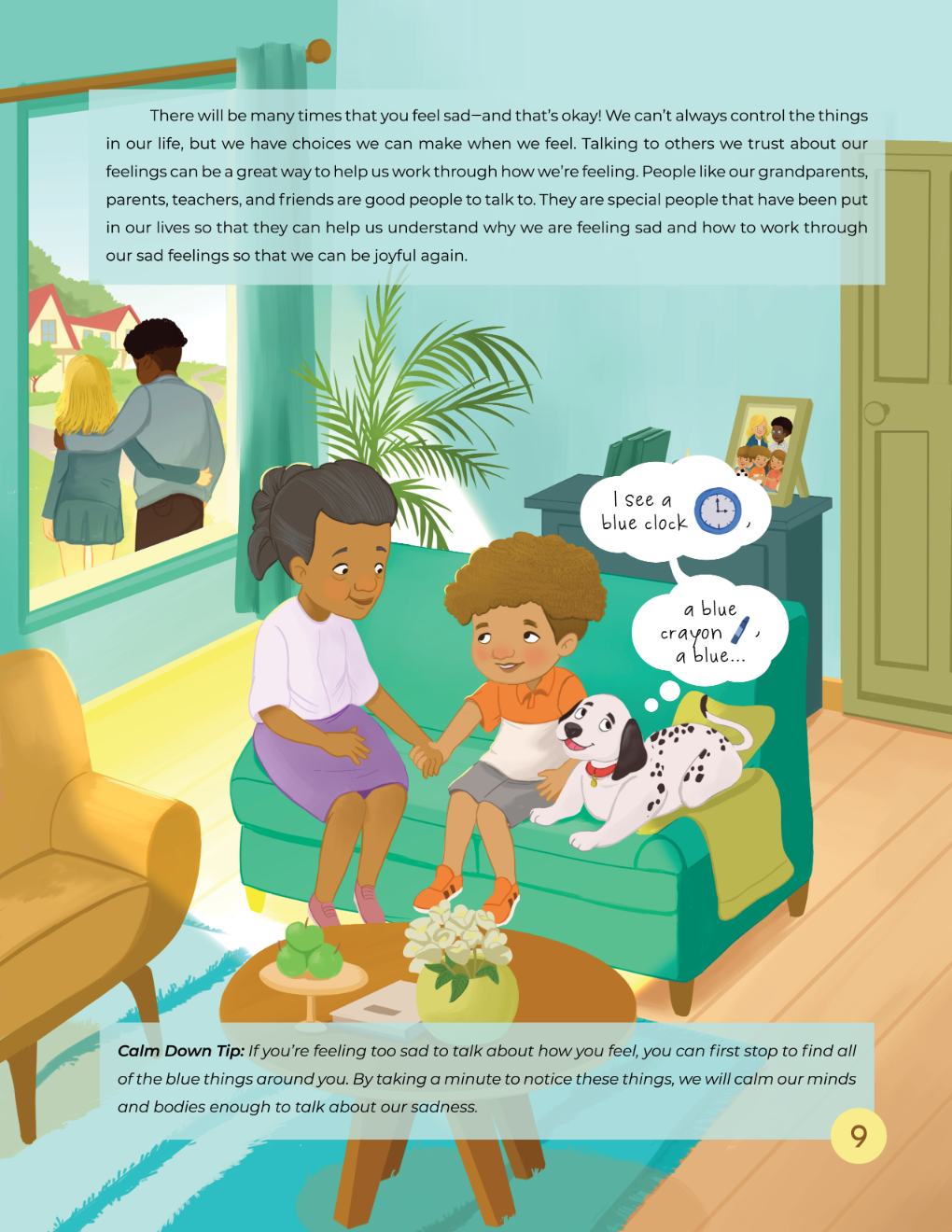 big emotions children's book illustrator