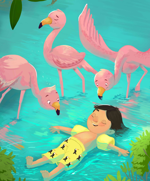 Children's book illustrator portfolio